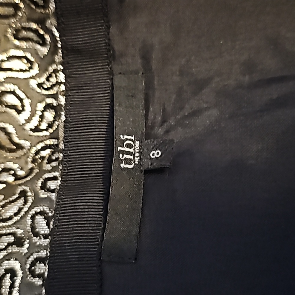 EUC Tibi gold & black skirt - Picture 2 of 11